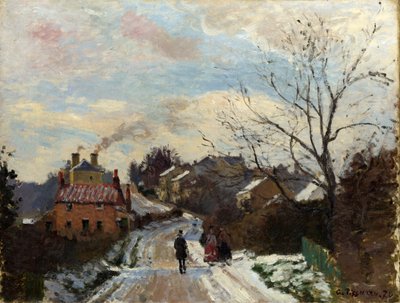 Fox Hill, Upper Norwood by Camille Jacob Pissarro